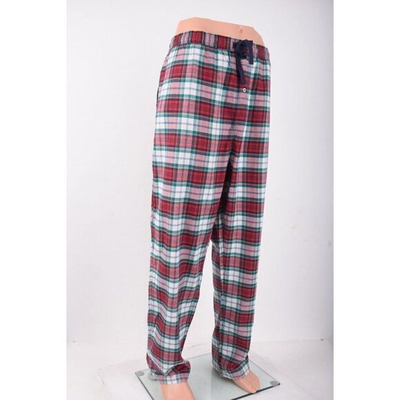 Southern Tide Mens Lounge Pants PJs Pajama Size XXL Red Pinedrop Plaid NWT - Picture 2 of 7